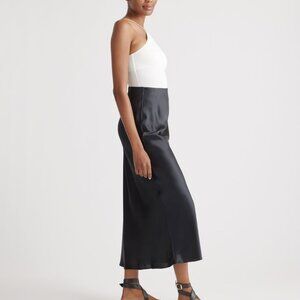 Abercrombie & Fitch Black Satin Skirt
